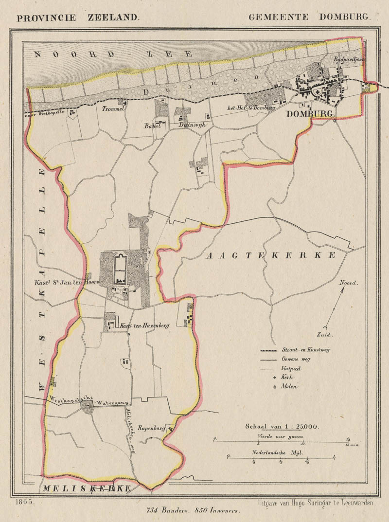 gemeente Domburg by J Kuyper