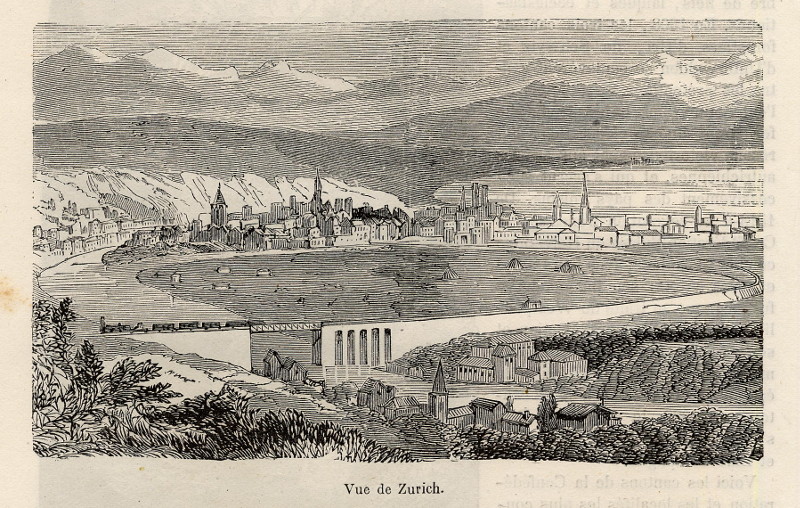 Vue de Zurich by nn