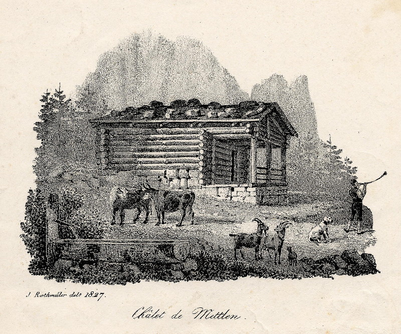 Chalet de Mettlen by J. Rothmüler