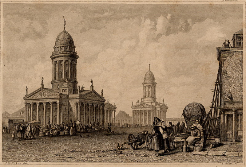 Der Gensdarmen-Markt in Berlin by J.H. Vickers, C. Heath