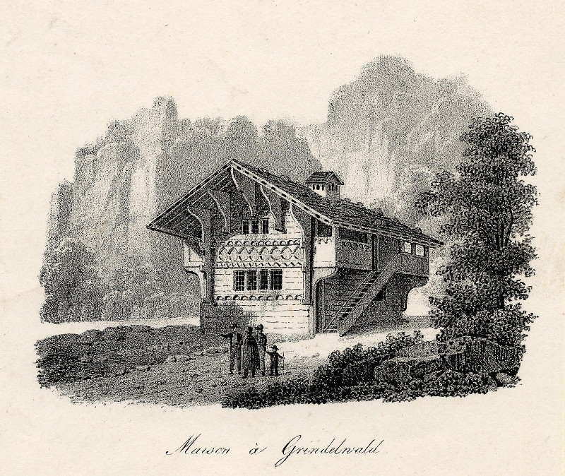 Maison à Grindelwald by nn
