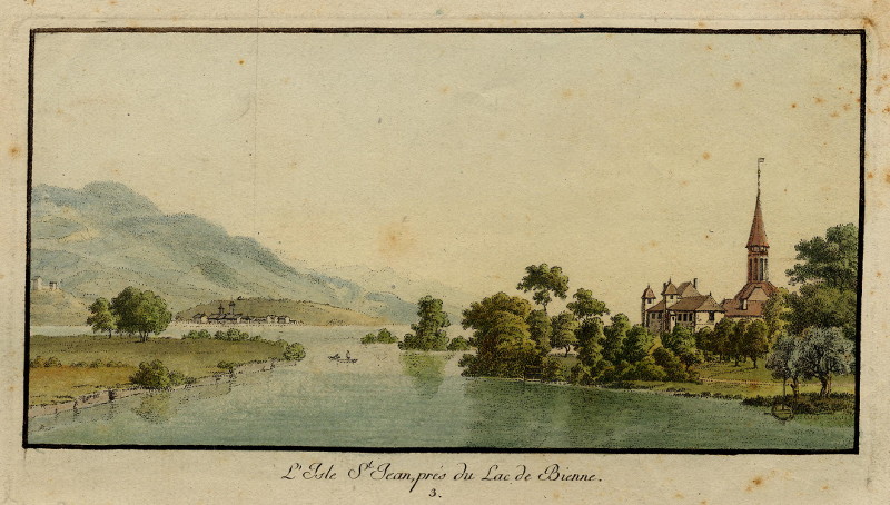 L´Isle St. Jean, prés du Lac de Bienne by nn