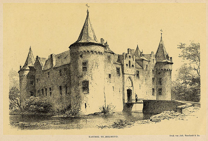 Kasteel te Helmond by P.A. Schipperus