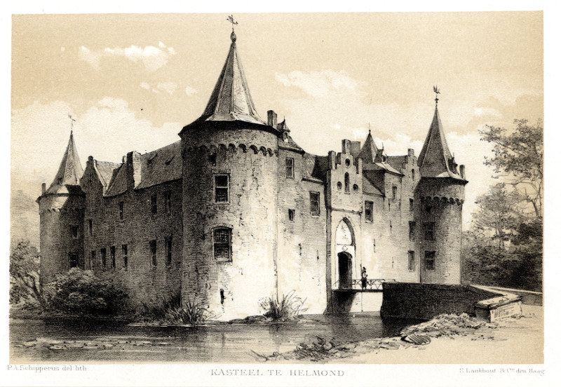 Kasteel te Helmond by P.A. Schipperus