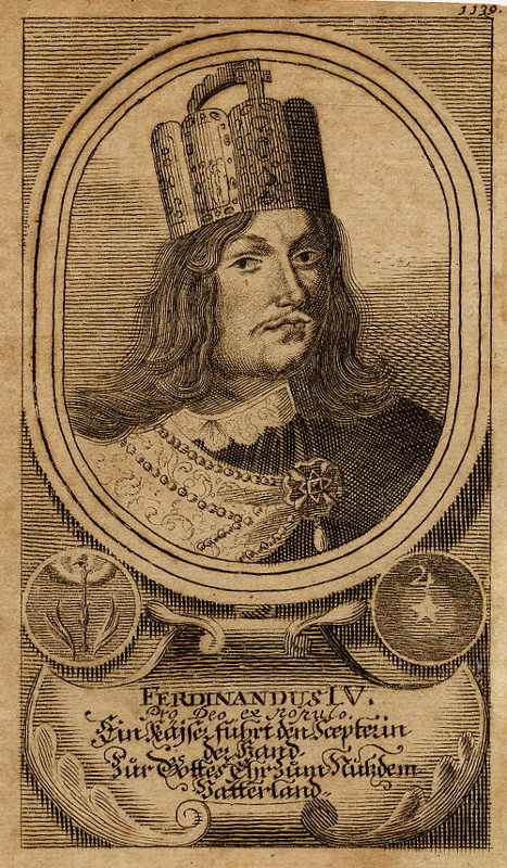 print Ferdinandus IV by nn