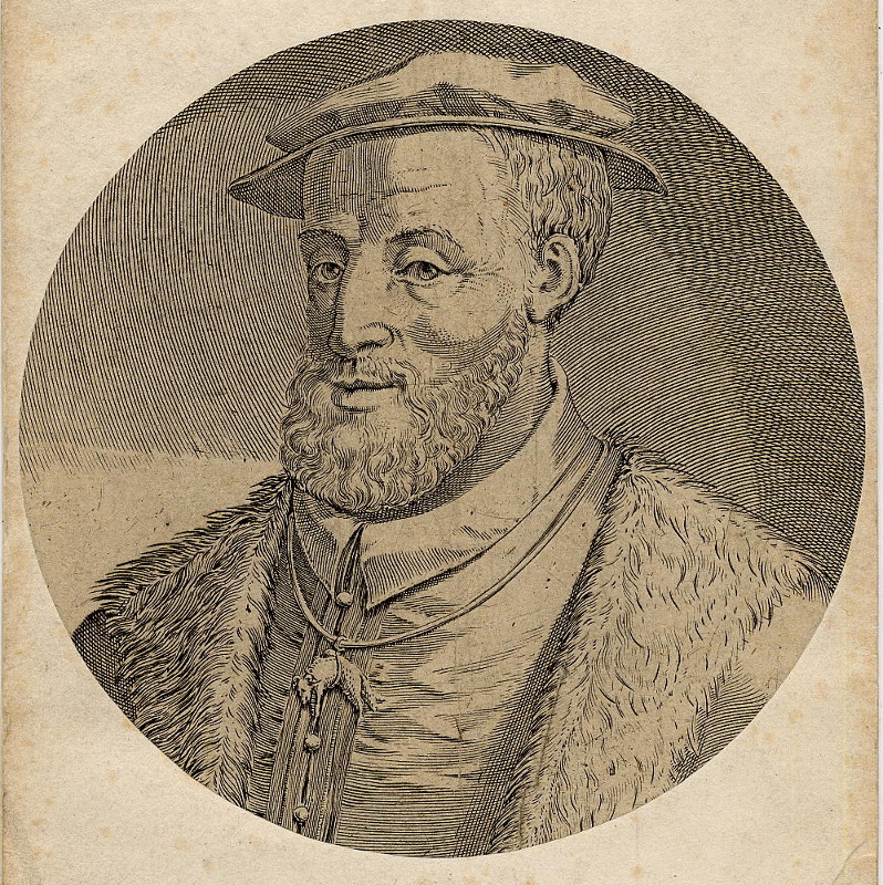 Karel V by Frans Hogenberg