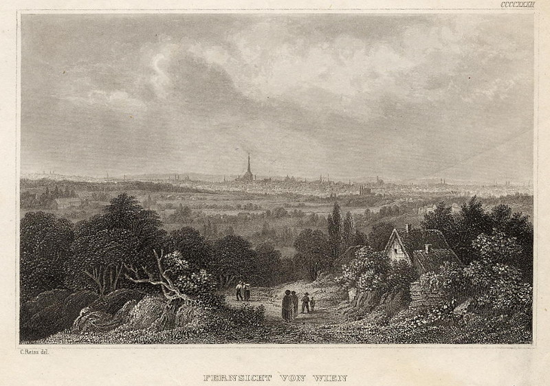 Fernsicht von Wien by C. Reiss