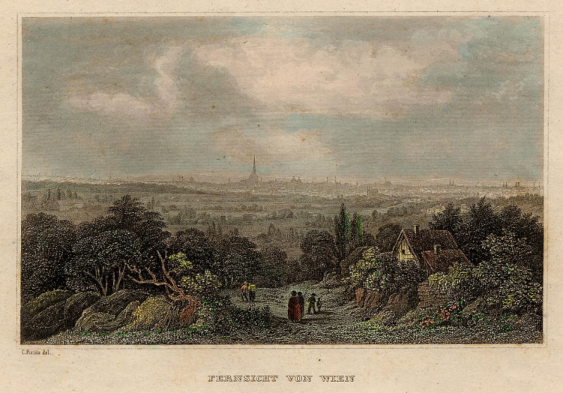 Fernsicht von Wien by C. Reiss