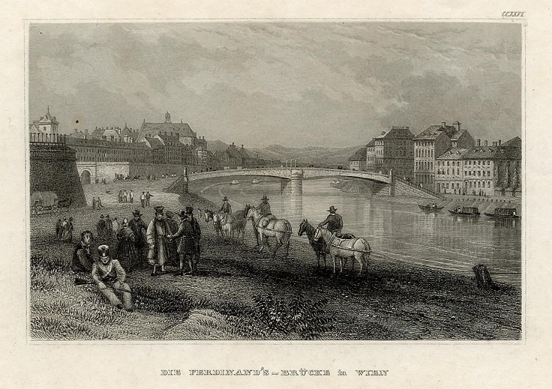 Die Ferdinand´s -Brücke in Wien by nn