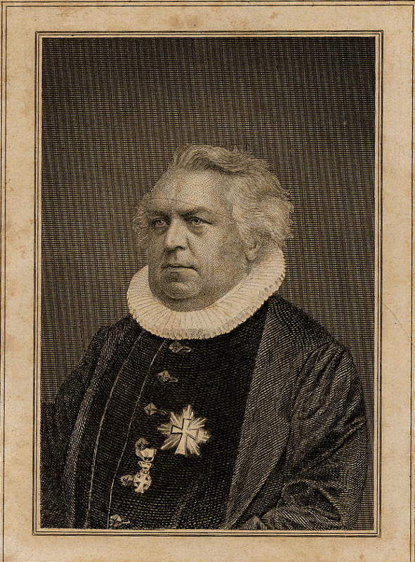 print Ditlev Gothard Monrad by J.B. Sidenius