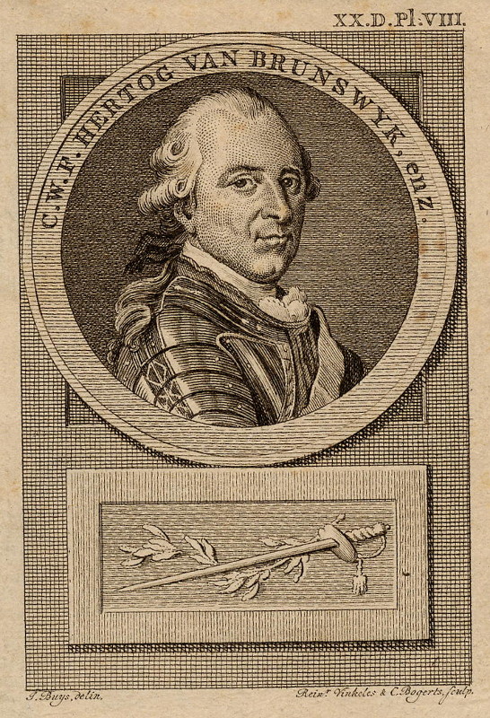 print C.W.P. Hertog van Brunswyk enz.  by J. Buys, R. Vinkeles, C. Bogerts