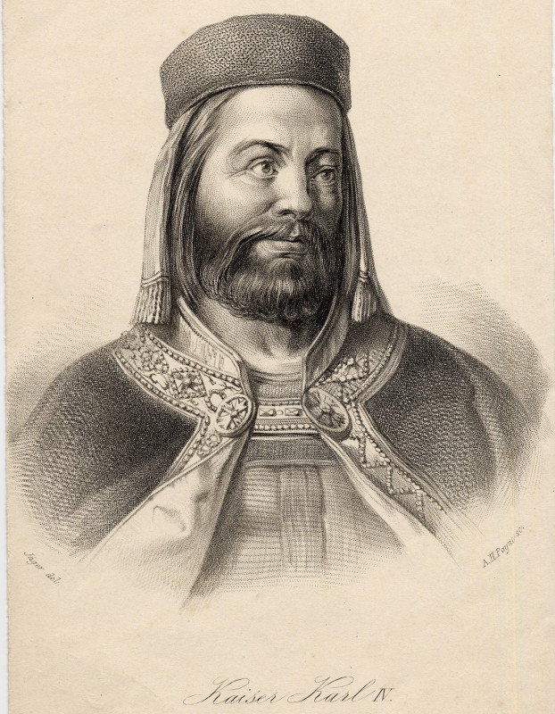 Kaiser Karl IV by Jäger, A.H. Payne