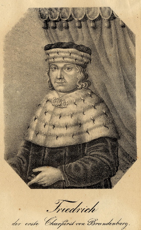 print Friedrich, der erste Churfürst von Brandenburg by nn