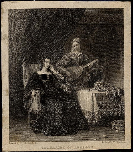 print Catharine of Arraggon by W. Humphrys