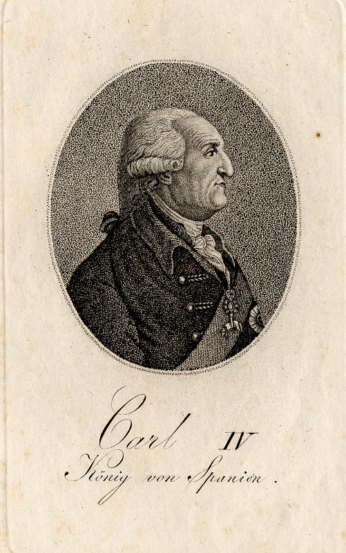 print Carl IV König von Spanien by nn