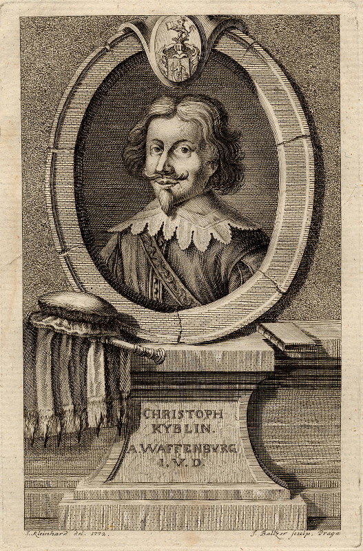 print Christoph Kyblin. A. Waffenburg I.V.D. by J. Kleinhardt, J. Baltzer