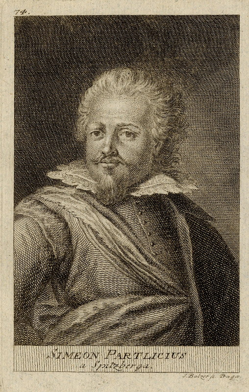 print Simeon Partlicius a Spitzberga by J.Balzer