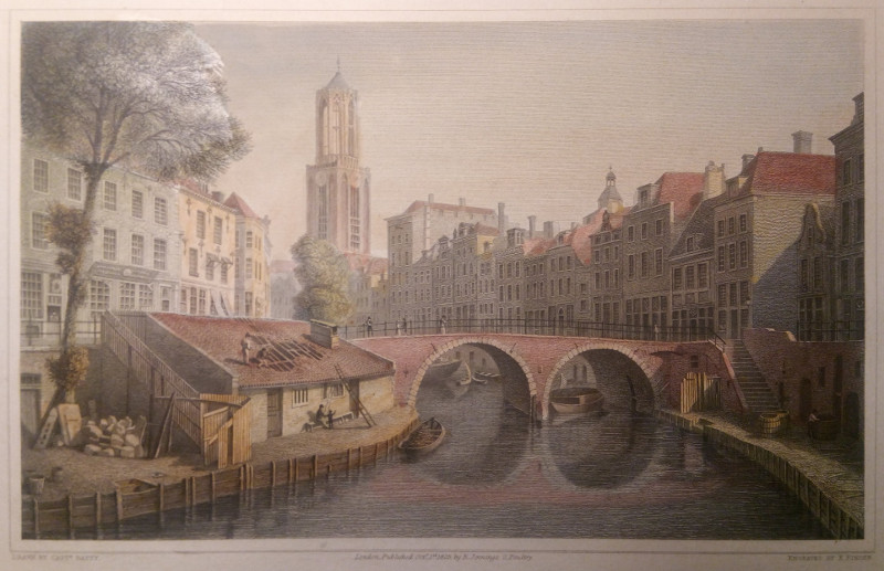 Utrecht by Captn Batty of the Grenadier Guards, E. Finden