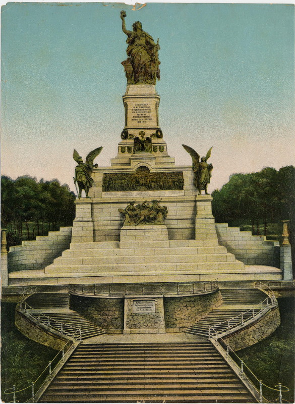 view Nationaldenkmal auf dem Niederwald by nn