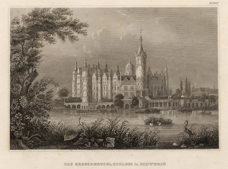 Das Grossherzogl. Schloss in Schwerin by nn