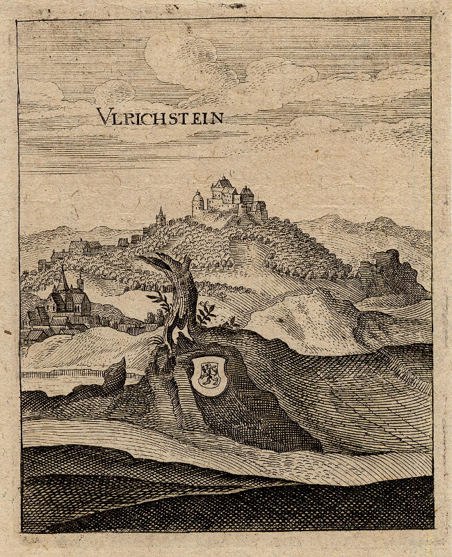 Ulrichstein by M. Merian