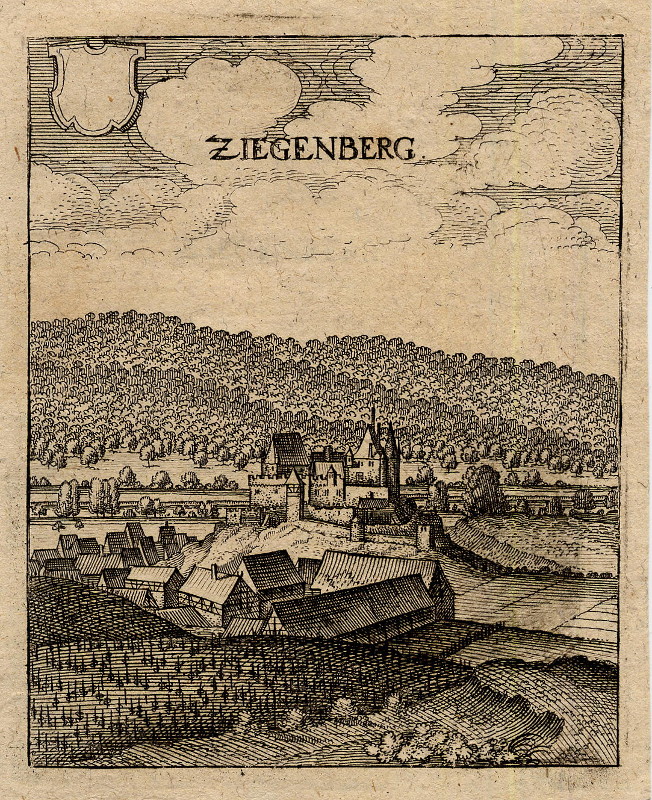 Ziegenberg by M. Merian