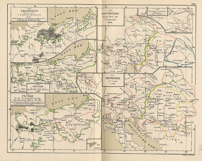 Brandenburg, Pruisen en Oostenrijk by P.W.M. Trap