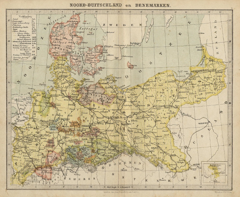 Noord-Duitschland en Denemarken by P.W.M. Trap