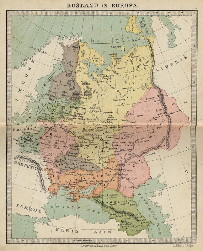 Rusland in Europa by Emrik & Binger