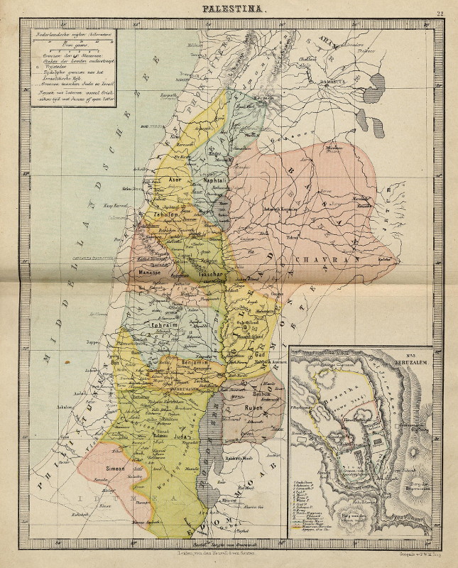 Palestina by P.W.M. Trap