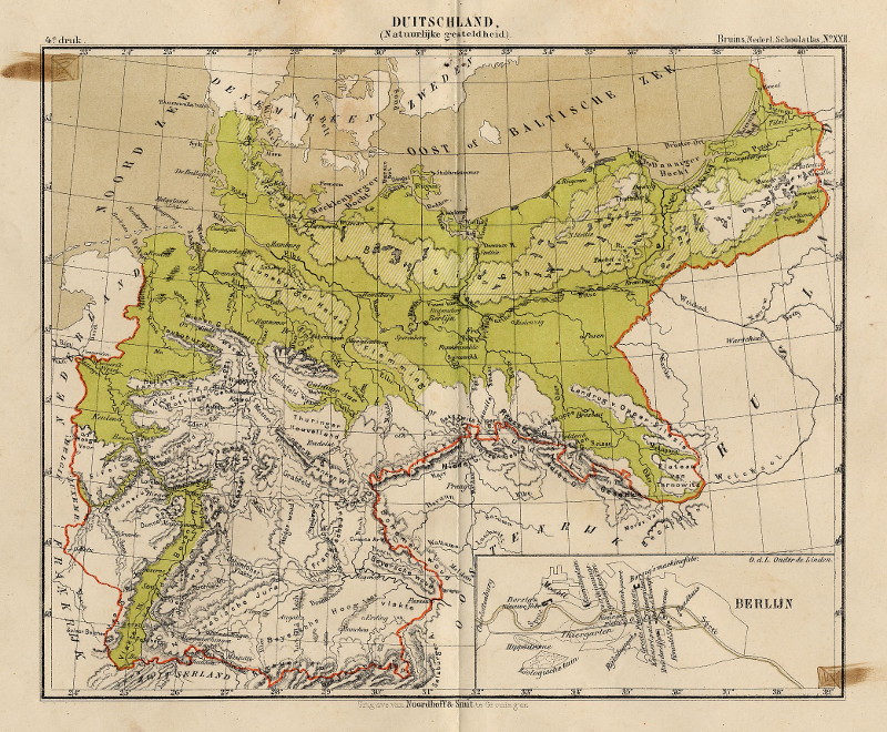 Duitschland (Natuurlijke gesteldheid), Berlijn by F. Bruins