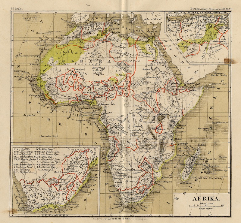 Afrika by F. Bruins