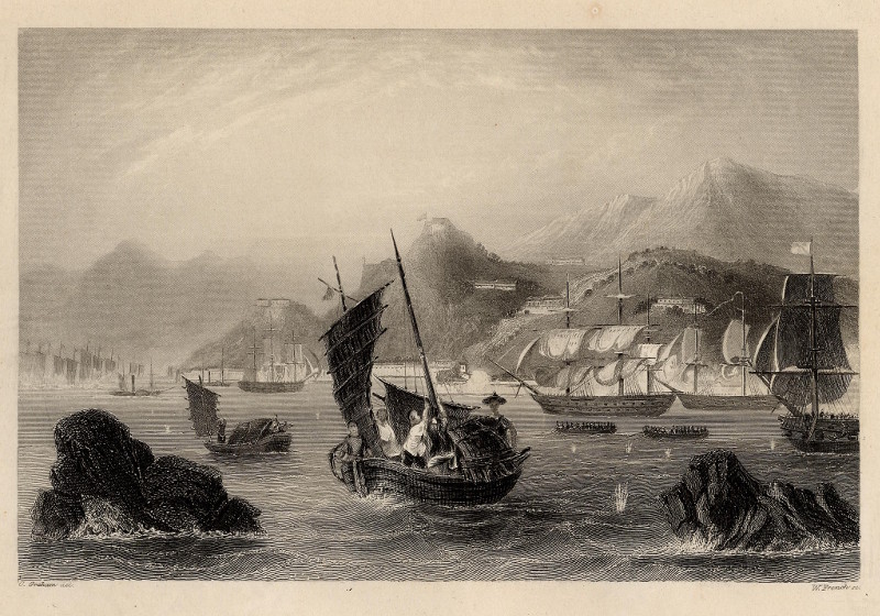 Insel Amoy; Island of Amoy by C. Graham, W. French