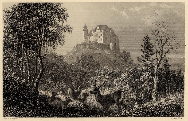 Schloss Callenberg by L. Richter, J.J. Hirnchliff