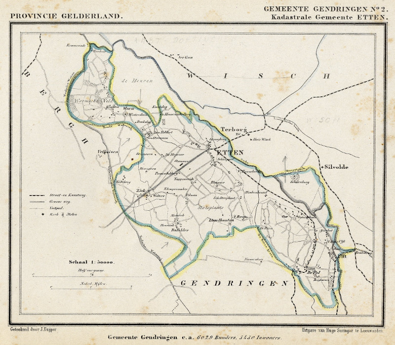 Gendringen (Kad gem Etten) by Kuyper (Kuijper)