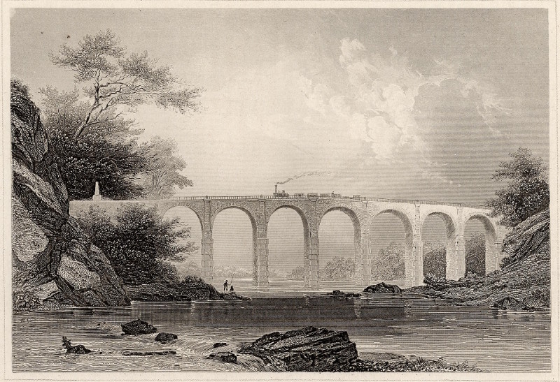 Viaduct der Baltimore und Washington-Eisenbahn by nn