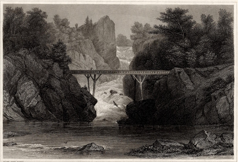 Norwich Bridge (Connecticut) by H.J. Meyer