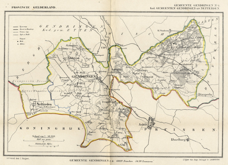 Gendringen (Kad gem Gendringen en Netterden) by Kuyper (Kuijper)