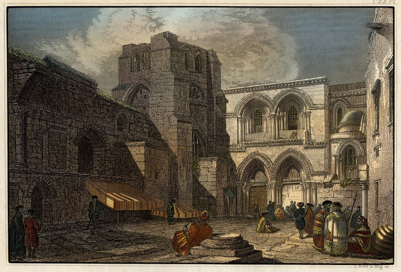 Kirche des Heiligen Grabes in Jerusalem by L. Deifel