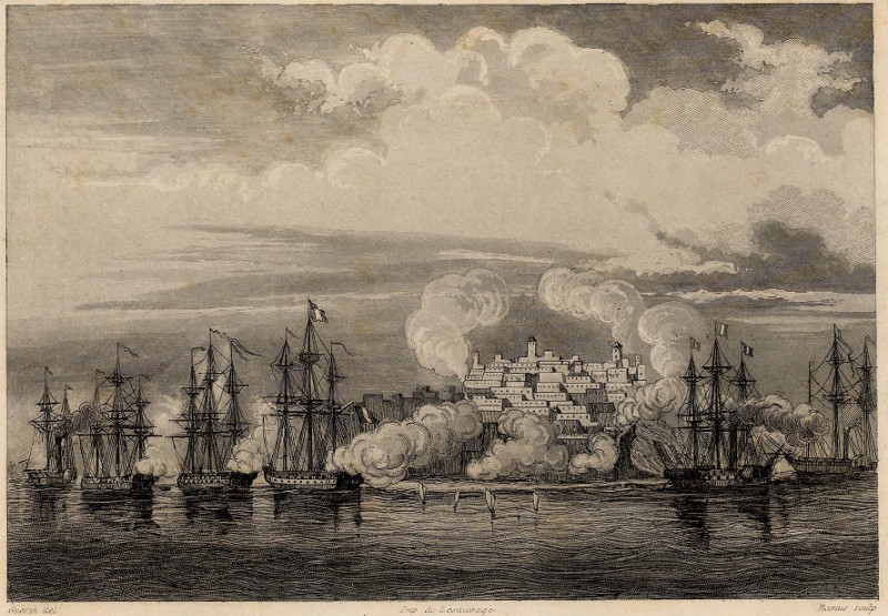 Bombardement de Tanger by Guerin, Ramus