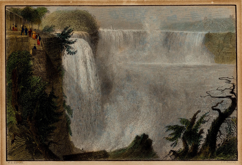 Niagara Falls by W.H. Bartlett, J. C. Bentley