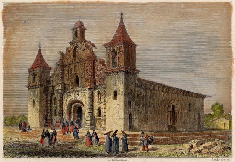 De cathedraal te Honduras by Outhwaite