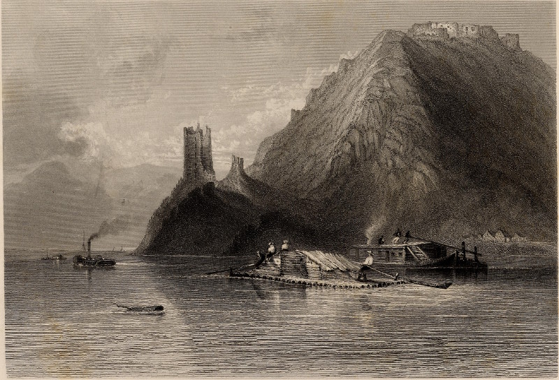 Castle of Wissegraad by W.H. Bartlett, J.J. Hinchcliff