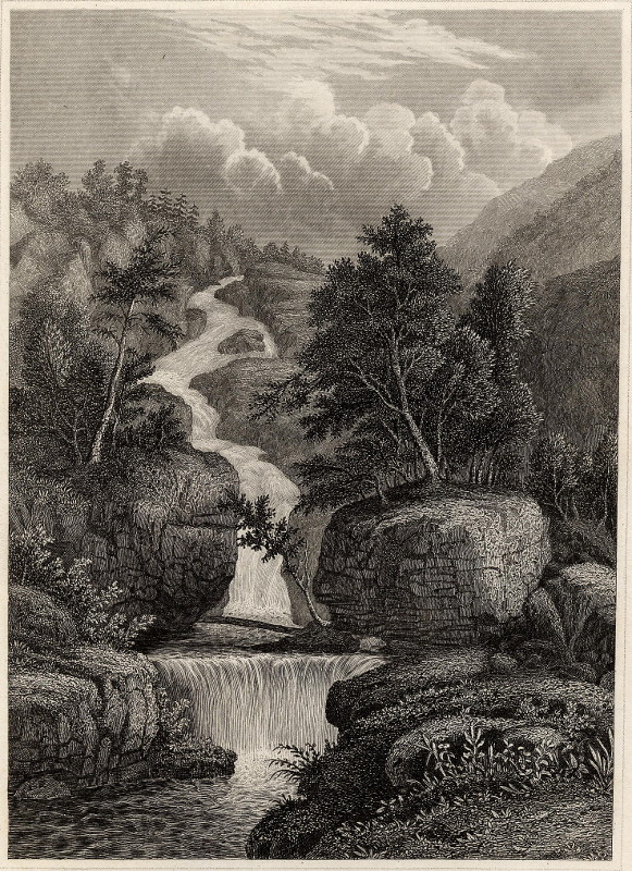 view Die Silber-cascade, Weisse Berge by nn