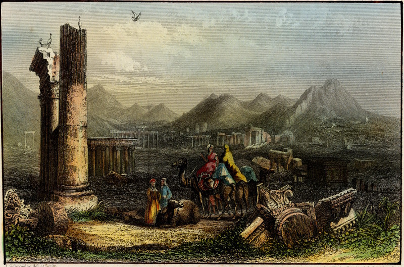 Ruines de Palmyre (Syrie) by J. Schroeder