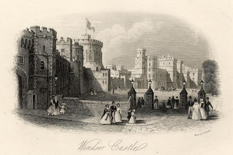 Windsor Castle by William & Henry Rock