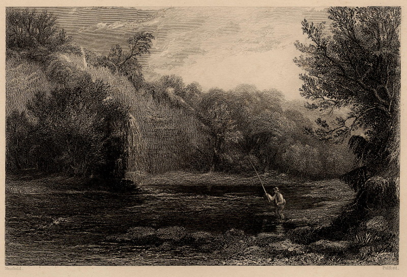 View on the Wear, near Durham by Nesfield, Pulford