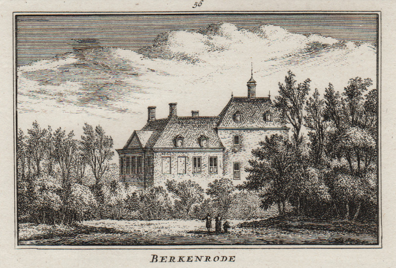 Berkenrode, Haarlem by Abraham Rademaker