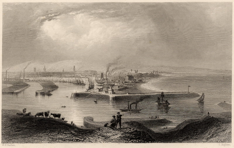 Aberdeen by W.H. Bartlett, T. Higham