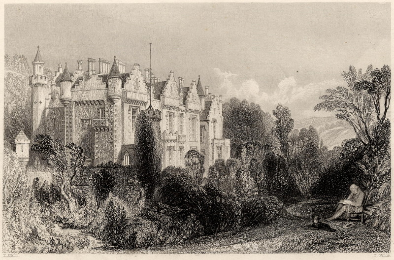 Abbotsford (Roxburghshire) by T. Allom, T. Price